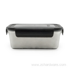 Reusable Three Sizes Rectangle Airtight Bento Food Container